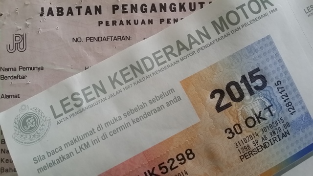 Malaysian Road Tax - CarDealer